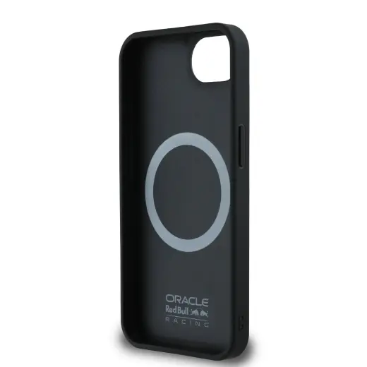 Red Bull PU Leather red Ring phone case for iPhone 16e blue with MagSafe Photo