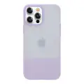Kingxbar Plain Series case cover for iPhone 13 Pro Max silicone cover purple Photo