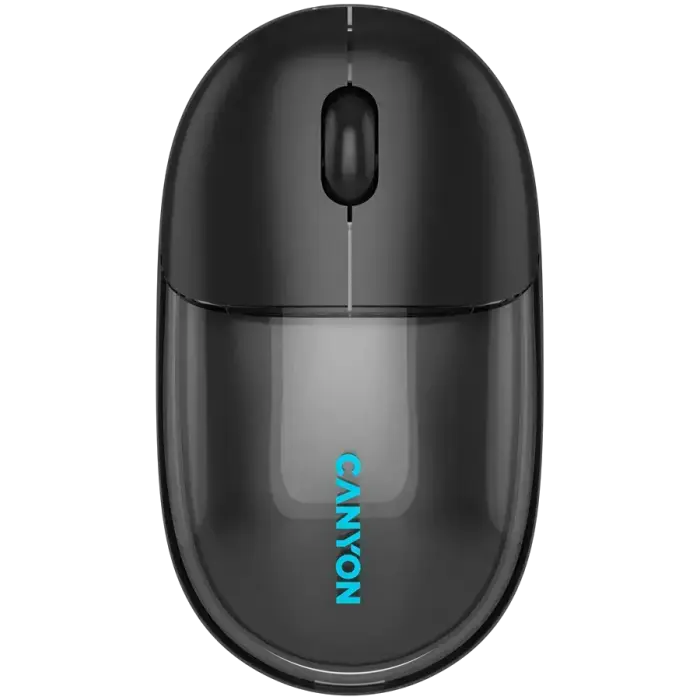 CANYON mouse OnClick 24 BT/ Wireless Transparent/Black