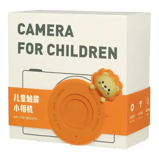 Digital camera for children C5 48Mpix, touchscreen, WiFi Lion Foto 14
