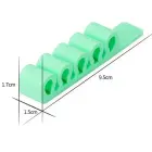 Silicone office organizer - mint — Foto 7