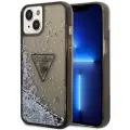 Guess GUHCP14MLFCTPK iPhone 14 Plus | 15 Plus 6.7" czarny|black hardcase Liquid Glitter Palm Collection — Foto 1