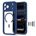TECH-PROTECT MAGPEAK MAGSAFE CC IPHONE 17 PRO / 18 PRO DEEP BLUE/CLEAR — Foto 2