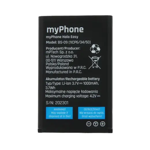Bateria myPhone HALO EASY Photo
