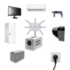 Qoltec Uninterruptible power supply Pure Sine Wave UPS | 800VA | 560W | Grey Foto 6