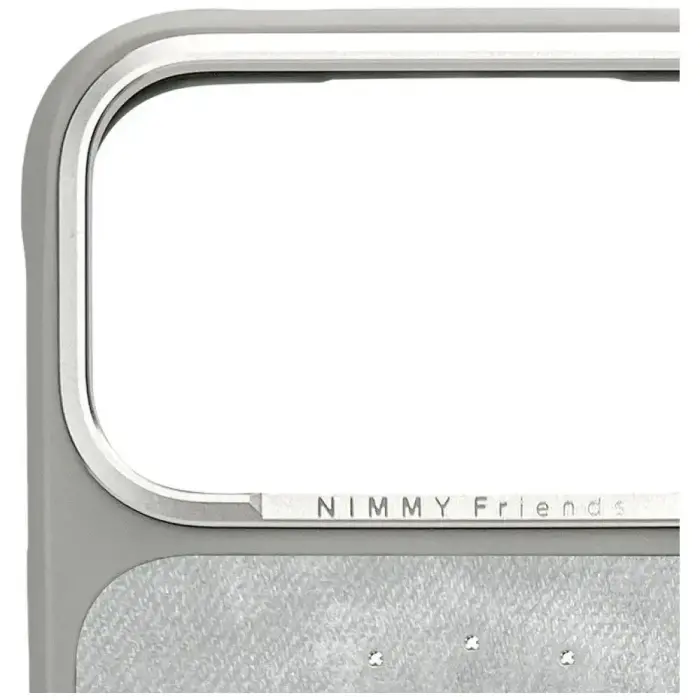 NIMMY case LUCKY FASHION CAT compatible with MagSafe for IPHONE 18 Pro/17 Pro grey