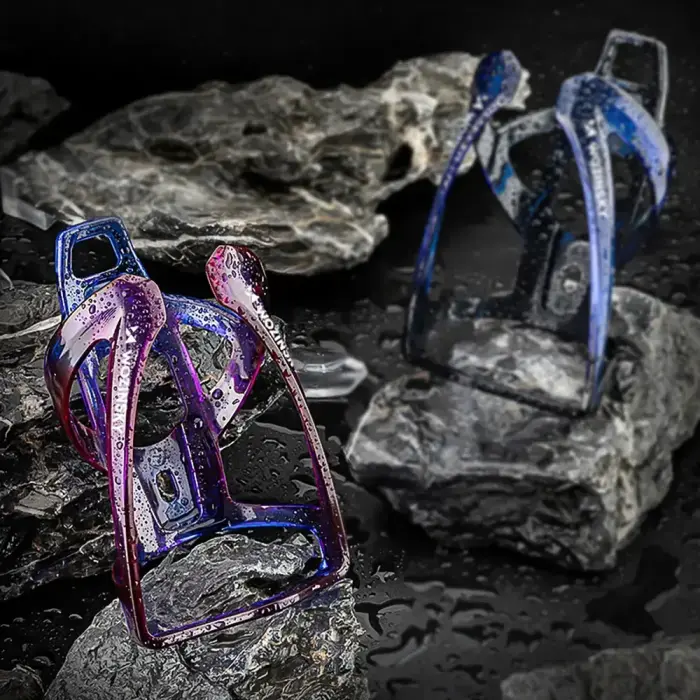 Wozinsky WUR-01BP Bike Bottle Holder Basket - Blue and Purple Photo