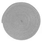 Baseus Rainbow Circle hook and loop Straps - Velcro tape Velcro cable organizer 3m gray (ACMGT-F0G) Foto 2