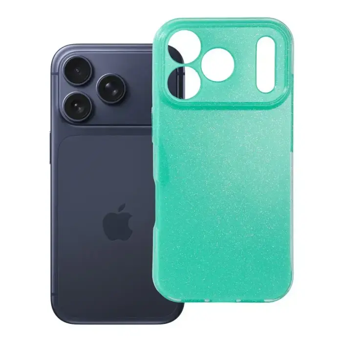 Case for iPhone 18 Pro / 17 Pro Clear Case 2 mm Blink mint