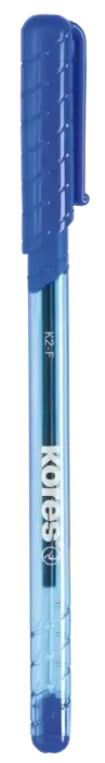 Lodīšu pildspalva KORES SUPER SLIDE K2 F 0.7mm zila Foto 2