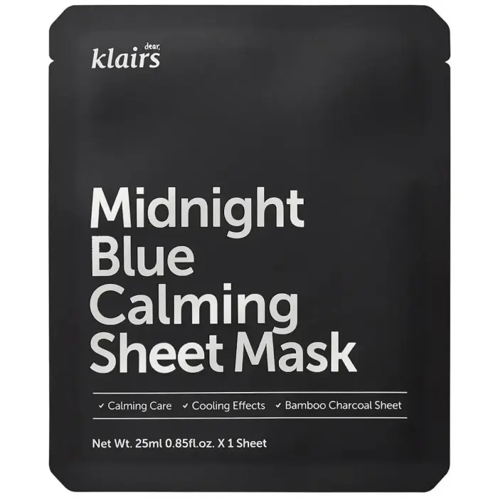 Klairs Midnight Blue Calming Sheet Mask 25ml