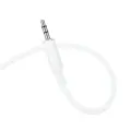 Borofone Cable BL21 Lemon - jack 3,5mm to jack 3,5mm - 1 metre white Foto 2