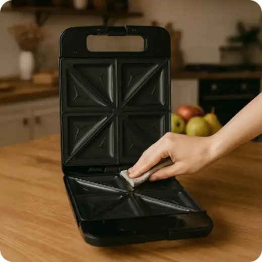 Huslog 4-slice sandwich maker 1800W Foto 8