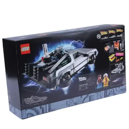 LEGO Creator Expert DeLorean DMC-12 DMC12 Die Zeitmaschine aus Zurück in die Zukunft (10300 ) Foto 2