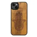 Bewood case for iPhone 15 Plus 6,7" Hamsa Imbuia Foto 1