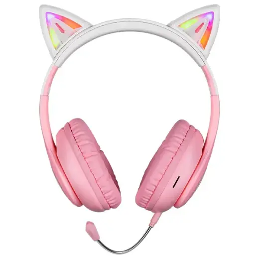 Defender słuchawki Bluetooth Freemotion B505 Led różowy|pink (63505) Foto 3