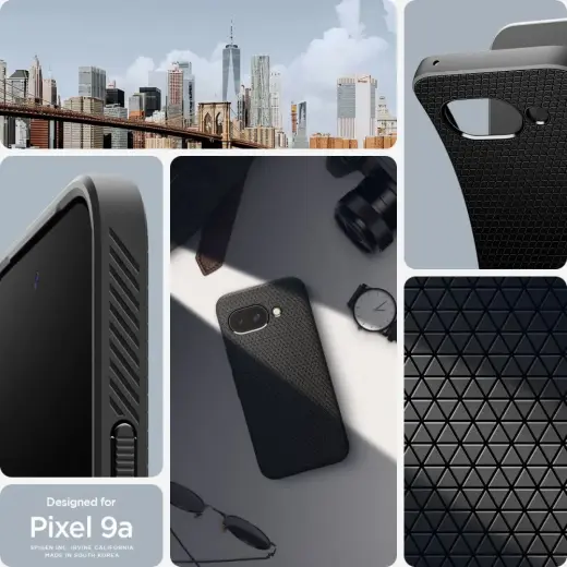 SPIGEN LIQUID AIR GOOGLE PIXEL 9A MATTE BLACK Photo