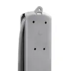 Qoltec Surge protector | 5 sockets | 1.8m | Grey — Foto 8