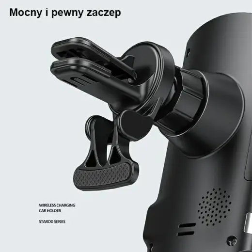 USAMS Uchwyt indukcyjny US-CD133 10W Automatic do kratki went. czarny|black Starod CD133ZJ01 Photo