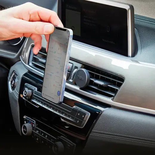 Universal magnetic car holder Black Photo