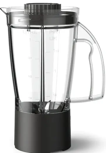 TEFAL Wizzo virtuves kombains, 1000W, melns Photo