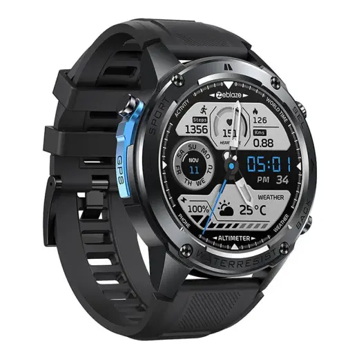 Zeblaze Stratos 2 Ultra Smartwatch (Black) Фото num