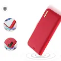 Dux Ducis Hivo Leather Flip Cover Genuine Leather Wallet For Cards And Documents Samsung Galaxy S22 + (S22 Plus) Red Photo