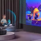 Yaber K3 Pro LCD FullHD 1080p Multimedia Projector with JBL Speakers and Subwoofer - Black Foto 13