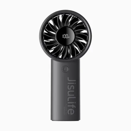 Jisulife Handheld Fan Life4 5000mAh Portable USB Fan - Black Foto 3