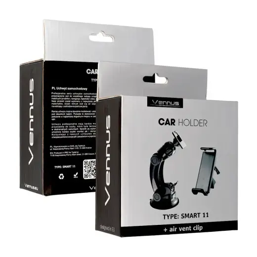 Car Holder VENNUS - SMART 11 /air vent and windshield mount/ Foto 7