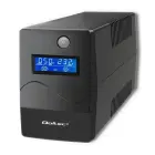 Qoltec Uninterruptible Power Supply UPS Line Interactive| Monolith | 450VA | 240W | LCD | USB | RJ45 Foto 1