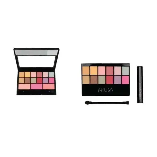 Trousse 237 Set Nouba: Nouba, Multi-use, Face Palette, 12 Shades, 36 g + Nouba, Volum, Mascara
