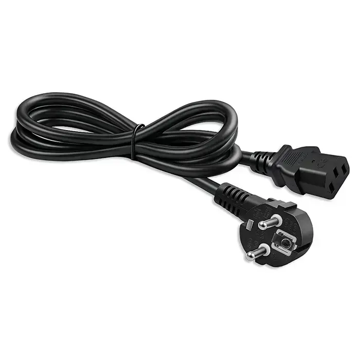 Qoltec Power cable SCHUKO | IEC C13 | CEE 7/7 | 3x0.75mm² | Pure copper Cu | 2m Фото num