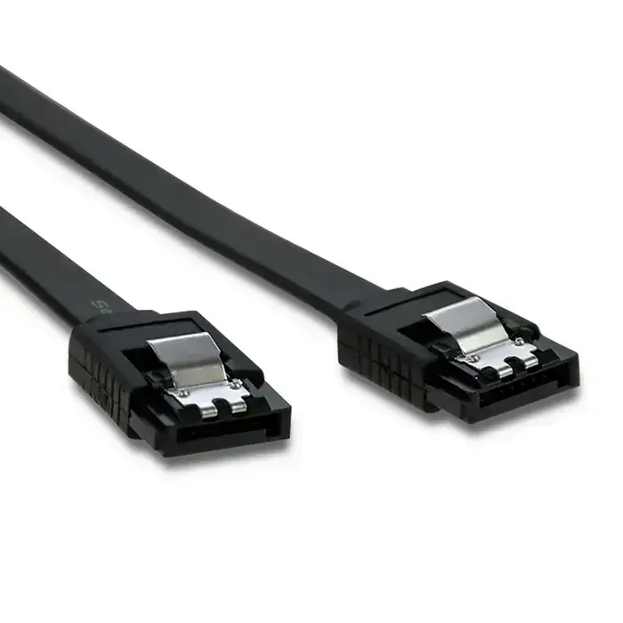 Qoltec  SATA III male / SATA III male cable | 0.5m | black Foto 4