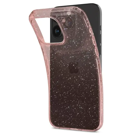 Spigen Liquid Crystal Glitter, rose quartz - iPhone 15 Pro Max Фото num