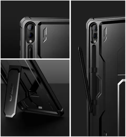 Tech-Protect Kevlar Pro case for Samsung Galaxy Tab S9+ 12.4" X810 | X816B - black Photo