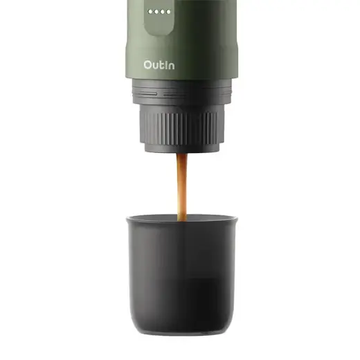 Outin Nano 7500mAh Portable Coffee Maker (Green) Фото num