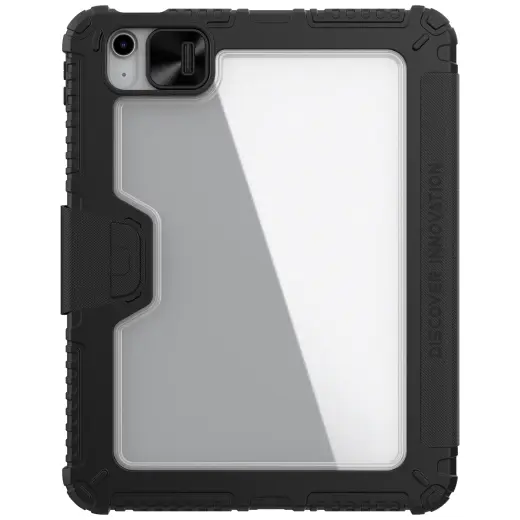 Nillkin Bumper PRO maciņš ar statīvu planšetdatoram iPad 10.9" A14 (2022) melns
