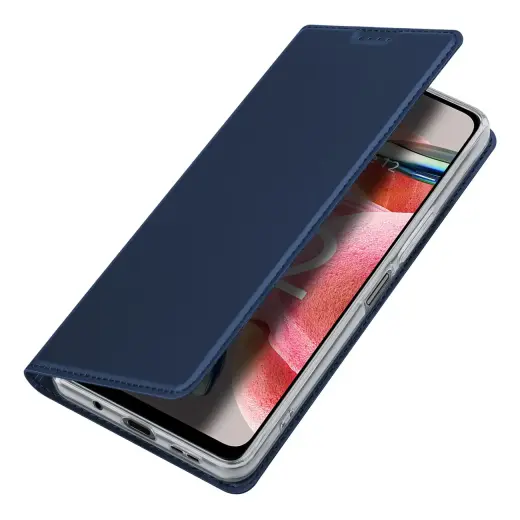 Dux Ducis Skin Pro Case for Xiaomi Redmi Note 12 Flip Card Wallet Stand Blue Фото num