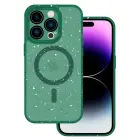 Tel Protect Magnetic Splash Frosted maciņš telefonam iPhone 15 Plus zaļš — Foto 1