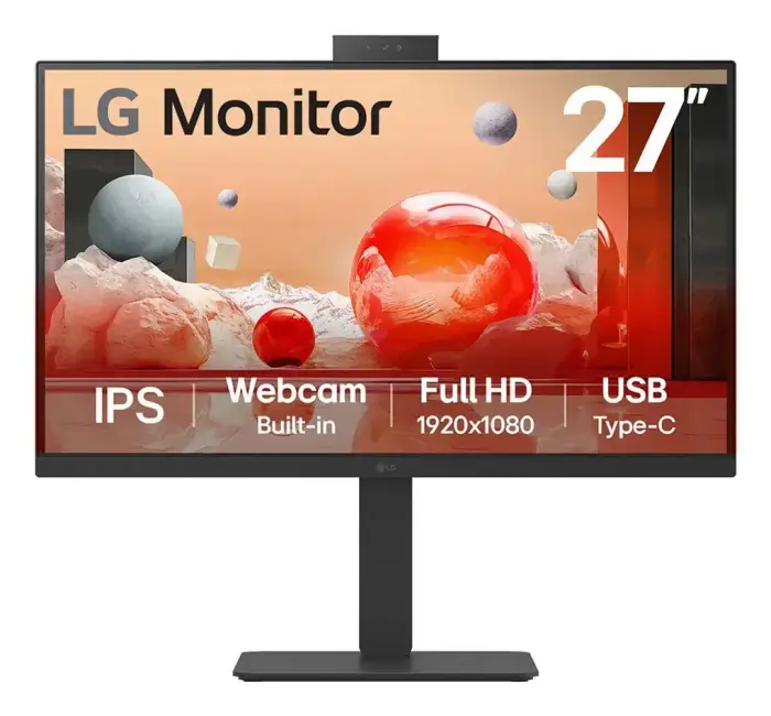 LG 27BA850-B computer monitor 68.6 cm (27") 1920 x 1080 pixels Full HD Black