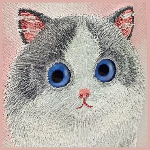 Nimmy Big Eyed Pet 2.0 Cat phone case for iPhone 15 Pro Max 6.7 pink Photo
