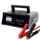 Qoltec Intelligent microprocessor charger 12V 24V 25A | Rectifier with repair function for AGM GEL SLA battery | LCD Foto 1