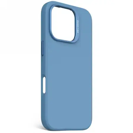 Decoded AntiMicrobial Silicone Backcover with MagSafe for iPhone 16 Pro - Blue Фото num