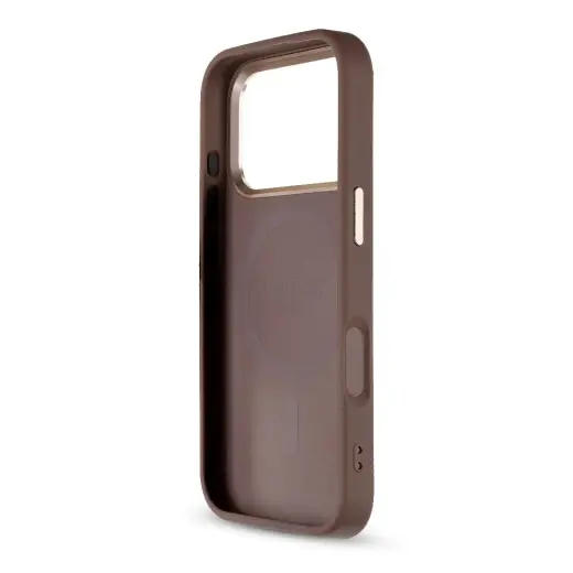 Guess PU 4G MagSafe Strap Limited Edition of 299 Case for iPhone 17 Pro Brown Foto 3