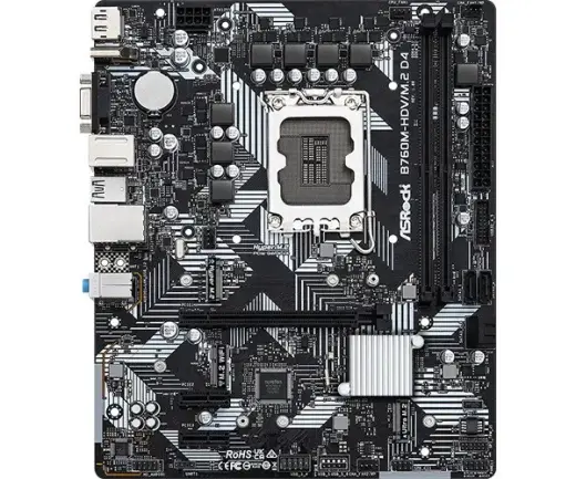 Motherboard B760M-HDV|M.2 D4 s1700 2DDR4 DP|HDMI mATX Фото num