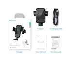 Rock Magnetic gravity car holder EDZ-03 induction to air vent black Photo