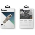 Cable Bazic GoCharge Alucable 4in1 (USB-A|USB-C - USB-C|Lightning) 15cm 60W 3A PD Fast Charge gold Foto 7