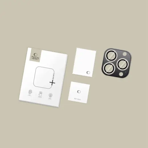 OSŁONA APARATU TECH-PROTECT CAMRING FIT+ IPHONE 14 PRO | MAX | 15 PRO | MAX | 16 PRO | MAX | 17 PRO | MAX SILVER Foto 4