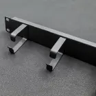 Qoltec Solid Steel Cable Organizer for 19" racks | 1U Foto 6